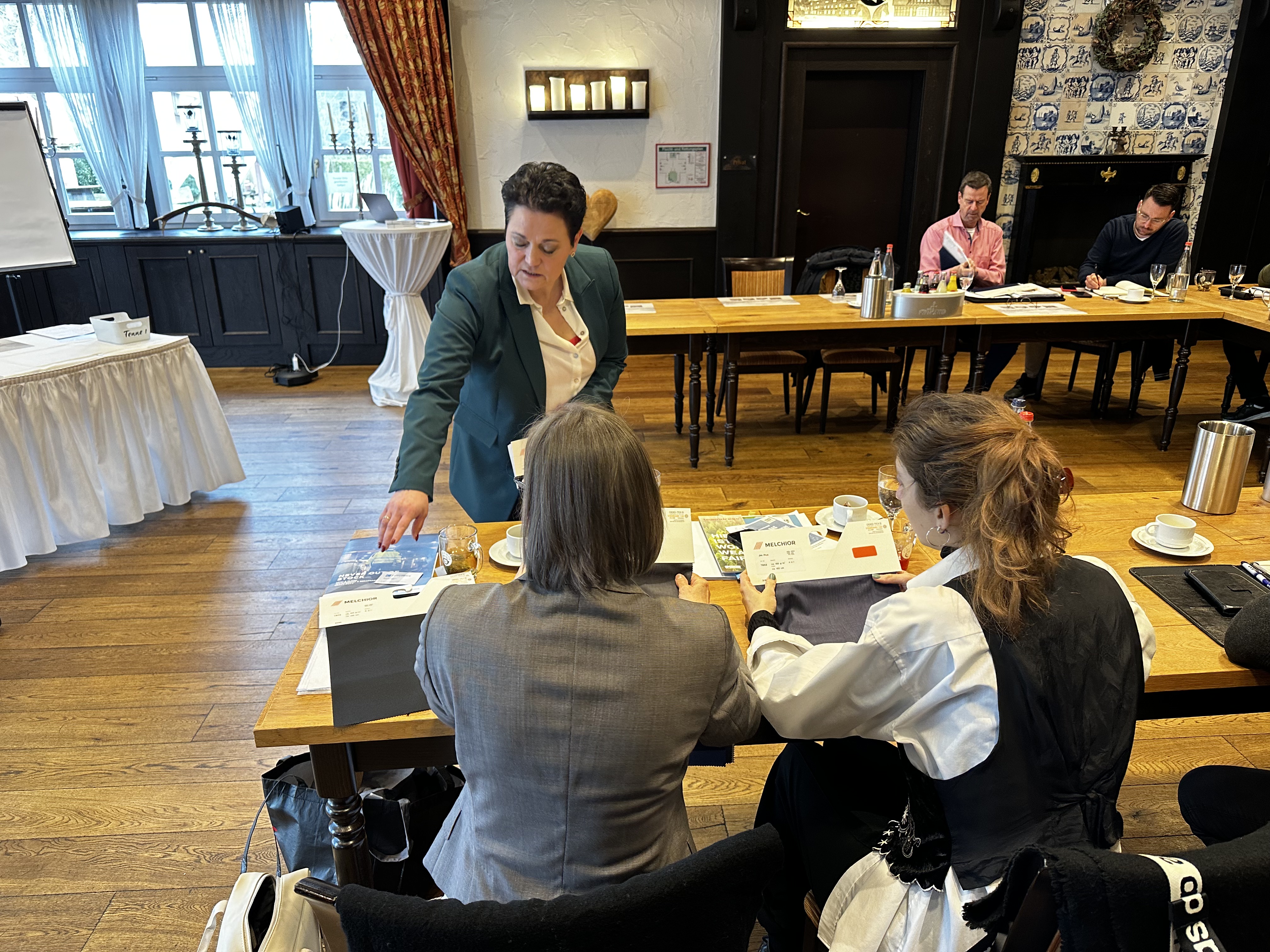 Sustainability compass - living sustainability at Melchior Textil