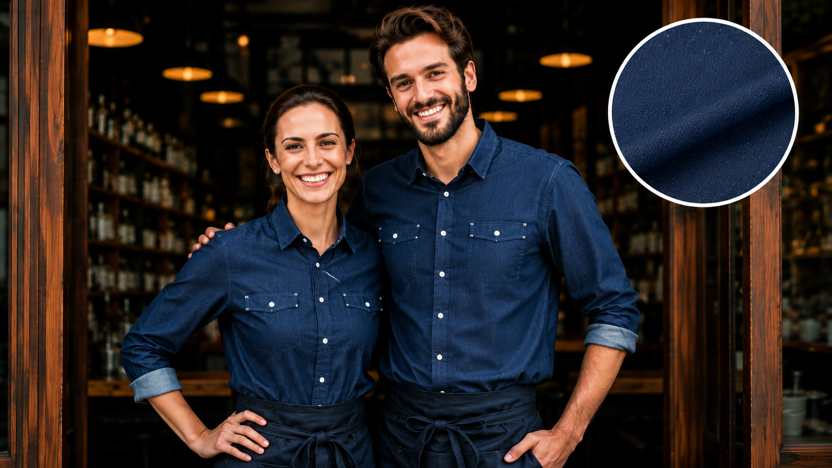 Jim Plus – le tissu workwear moderne à l’aspect denim authentique